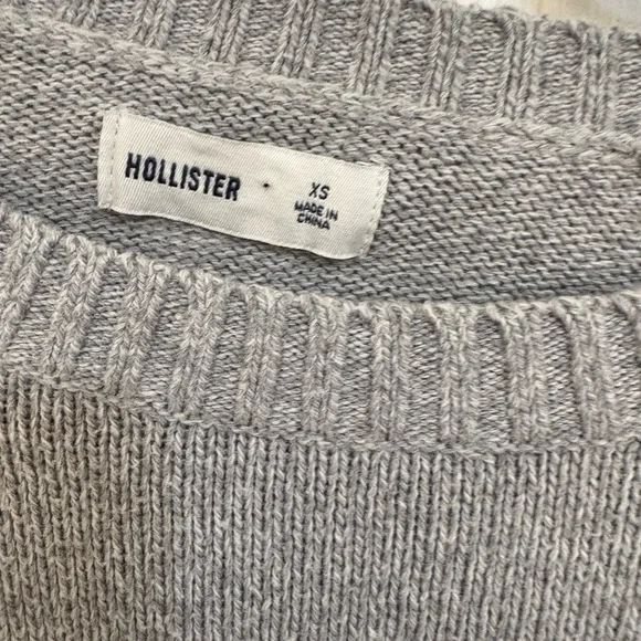 Hollister Teddy Bear with Blue Bow Sweater - Picture 3 of 5